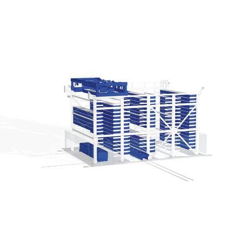 sistema de estanterías para depósito de almacenamientoLG-B