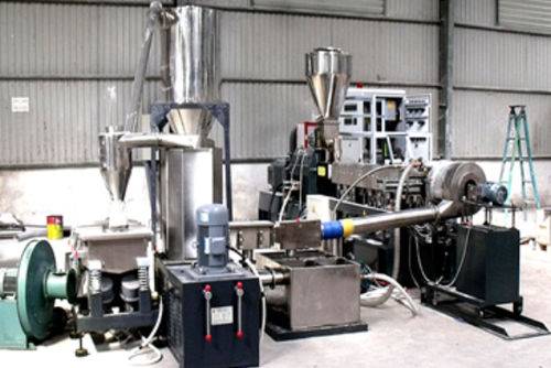 granuladora con cabezal de anillo de agua