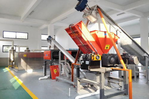 estación de tratamiento de residuos para productos alimentarios