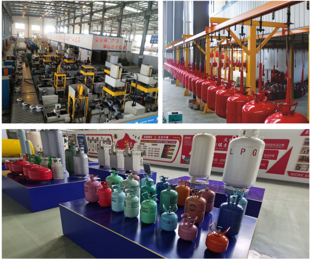 اسطوانة غاز لحام غير قابلة لإعادة التعبئة