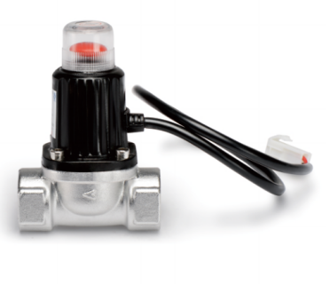electromagnetic gas emergency shut-off valve