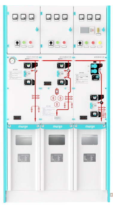 MGC-12/24 سلسلة خزانة حلقة معزولة بالغاز SF6