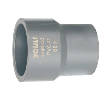 تجهيزات الأنابيب ذات الرأس الكبيرة والصغيرة PVC-C