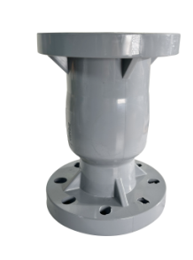 PVC-C/PVC-U Flansch vertikales Rückschlagventil