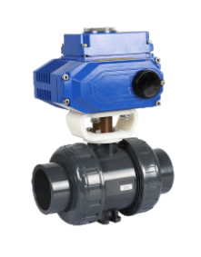 Válvula de bola eléctrica PVC-C/PVC-U