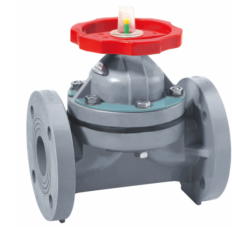 صمام الحجاب الحاجز فلانج PVC-C/PVC-U