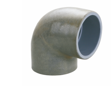 تركيبات الكوع المركبة  PVC-C/FRP، PVC-U/FRP °90