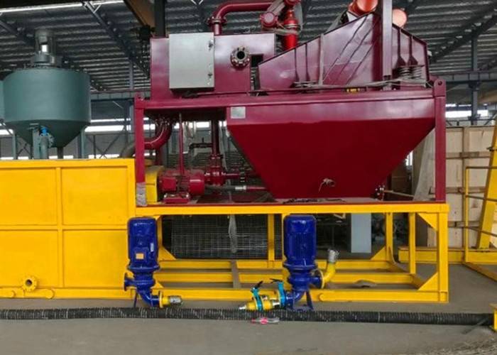 1000GPM وحدة معالجة طين الحفر HDD لاستعادة الطين الخنادق