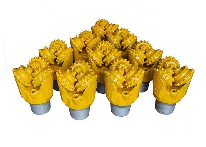 الأصفر إدراج الأسنان Tricone مثقاب 172mm روك زر بت