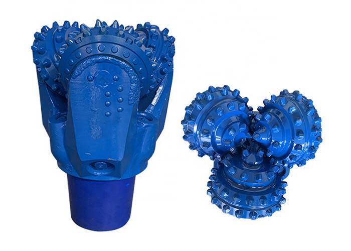 كربيد 95 مم الروتاري Tricone روك مثقاب لآلات التعدين