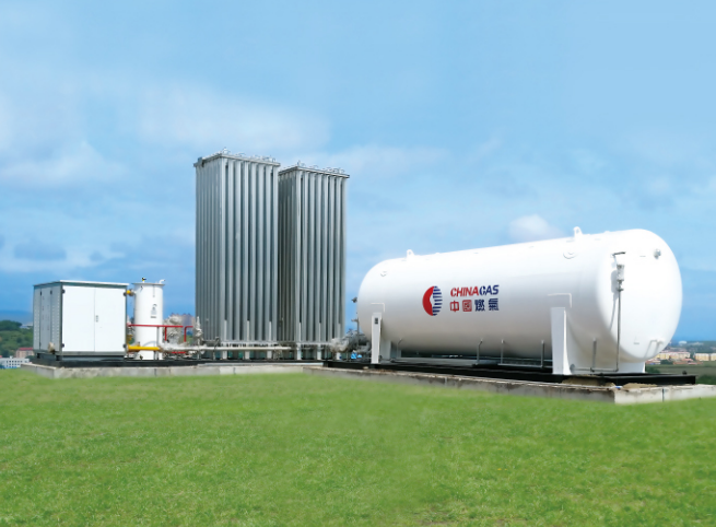 محطة إمداد غاز صغيرة منخفضة الحرارة للغاز الطبيعي المسال