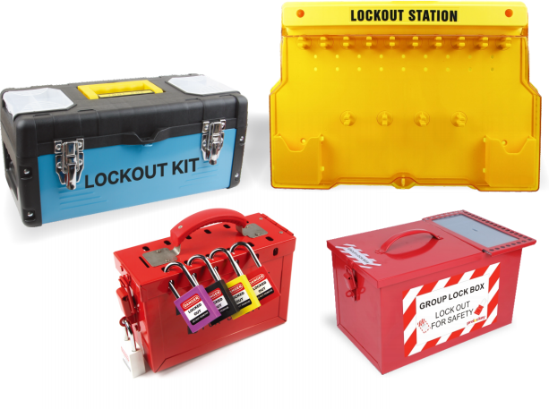 Серия ящиков для замков и подвесных досок для замков