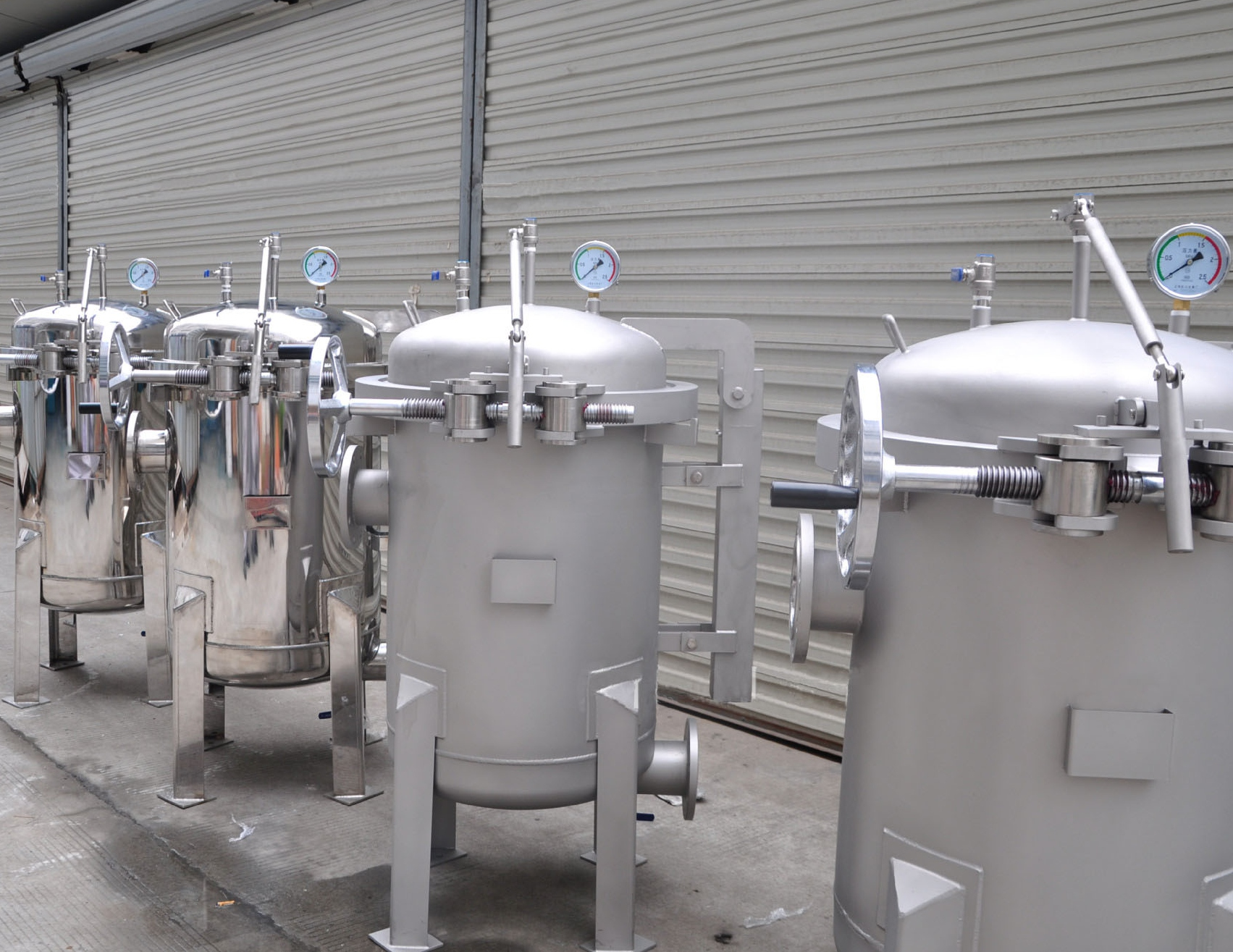 Рукавный фильтр типа SGD-K(Тип обруча)