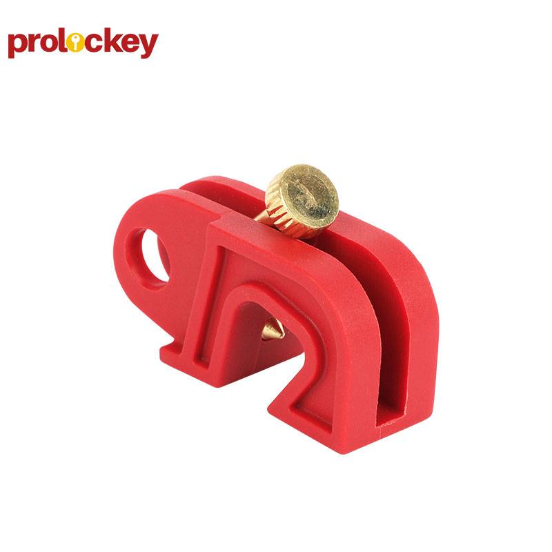 中小型断路器锁 CBL02-2 可钳厚度≤10mm 手动拧紧懒人螺丝实现上锁