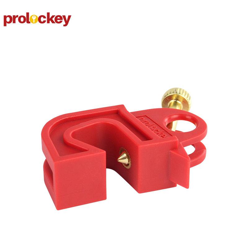 中小型断路器锁 CBL02-3 可钳厚度≤10mm 手动拧紧懒人螺丝实现上锁 一体式设计