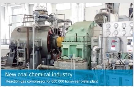 Nouvelle industrie chimique du charbon - 600 000 tonnes/an d’unité d’oléfine