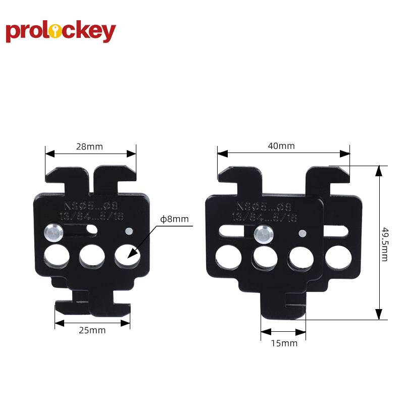 PROLOCKEY/洛科 断路器卡锁 CBL71 黑色 适用于施耐德NSX-N系列塑料断路器 1个