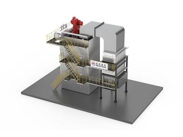 DHS系列燃油/燃气角管式蒸汽锅炉