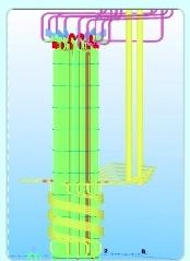 Hocheffizienter Abhitzekessel für eine ultragroße Vergasungsanlage