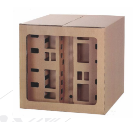 Lacknebelfilterbox im Labyrinthstil