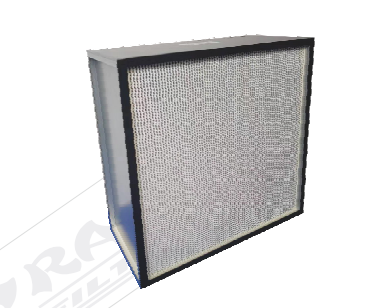 مرشح ذو كفاءة متوسطة مع قسم