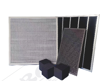 Filtro de Carvão Ativado Tipo Placa