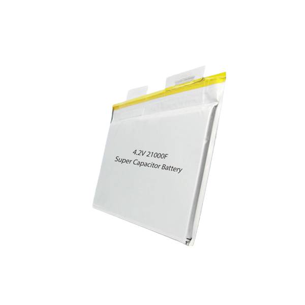 软包聚合物超级法拉电容电池4.2V 21000F储能模组 免设计 安全测试