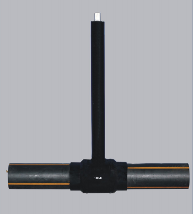 Стальной шаровой кран для трубопровода PE