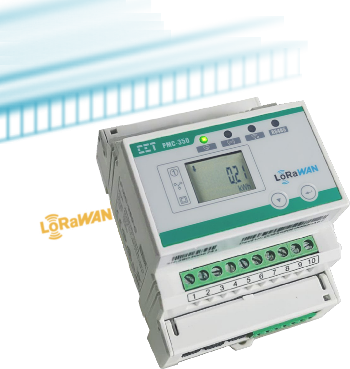 PMC-350 C 三相DIN电能表