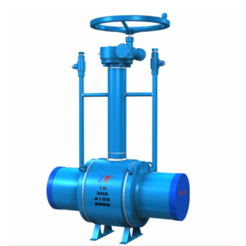 صمام الكرة المدفون المباشر للغاز