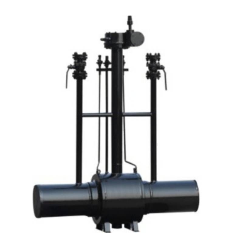 Válvula de esfera toda -acolecida