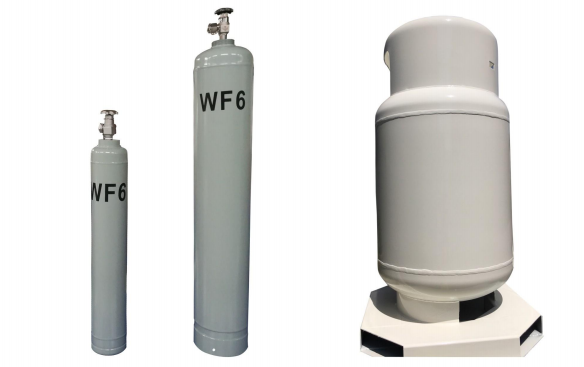 Botella de gas de soldadura WF6/SiH2Cl2 de alta pureza