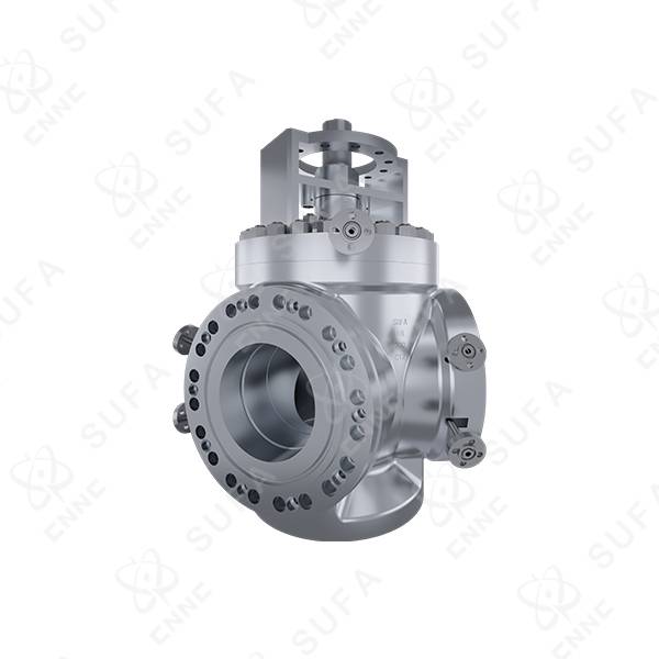 延迟焦化四通球阀