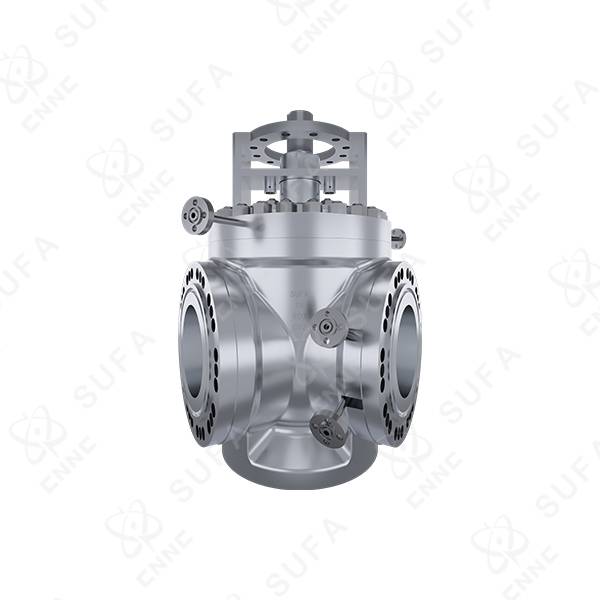 延迟焦化四通球阀