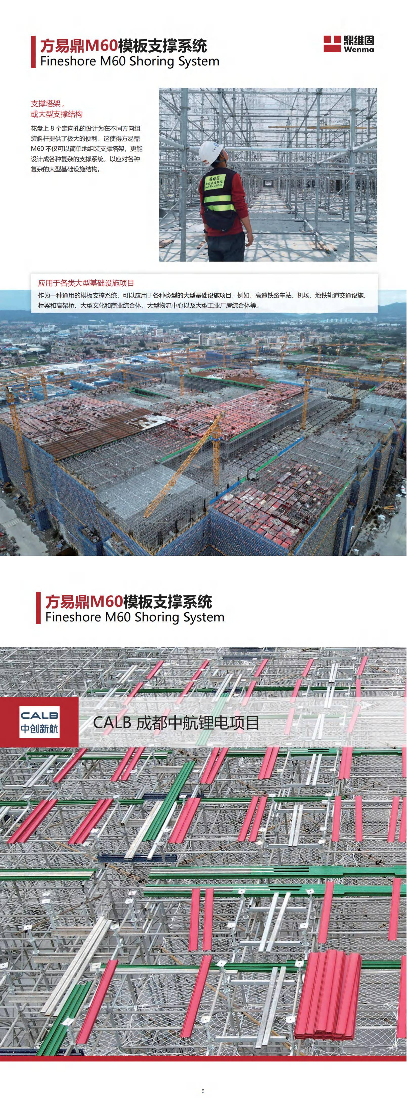 方易鼎M60模板支撑系统