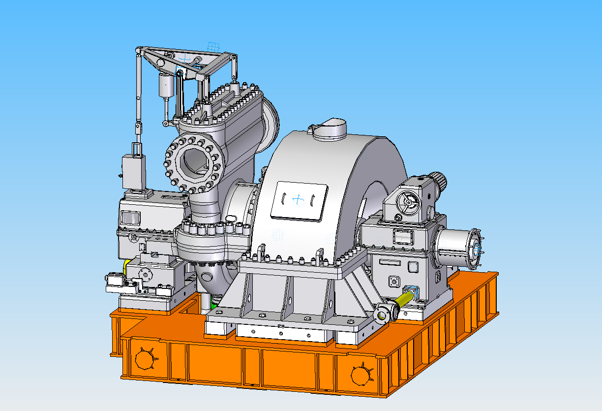 Variable-frequency Steam-electric Dual-drive Steam Turbine