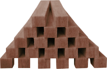 Jin Haiyan® Qiaoke® Umweltfreundliche Glaswolle für Sandwich JHY-GSP64