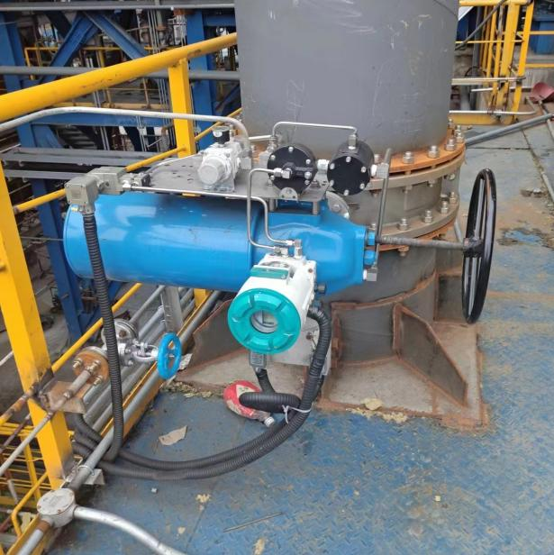 Localizador de válvula inteligente tipo a prueba de explosiones / polvo TOP-5879F1-A30