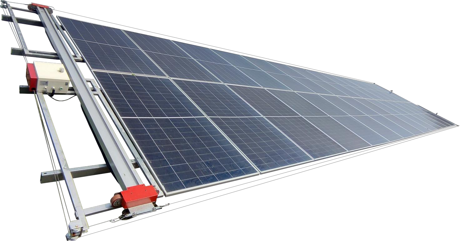 分体式光伏清洗机器人