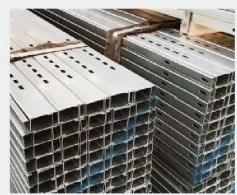 C type zinc aluminum magnesium / hot-diffusion zinc bracket