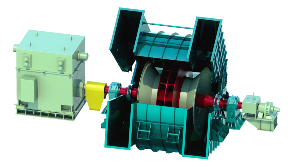 Высокоэффективный и энергосберегающий центробежный вентилятор с тройным потоком