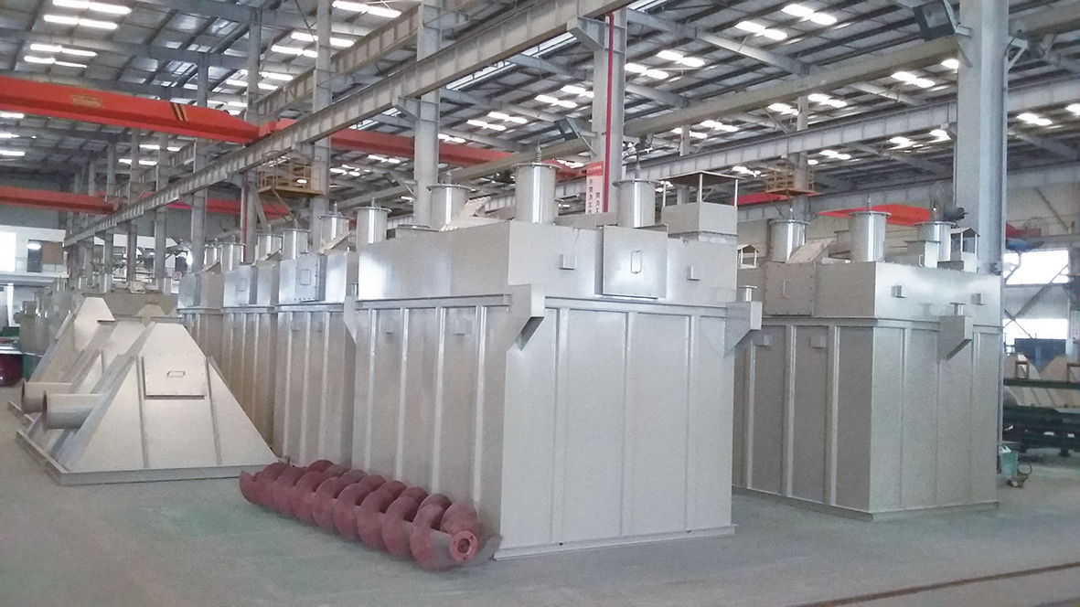 Пылеуловитель мешков с импульсной обратной промывкой типа DMC