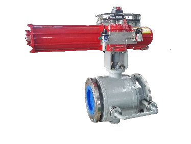 Válvula de bola con camisa aislante