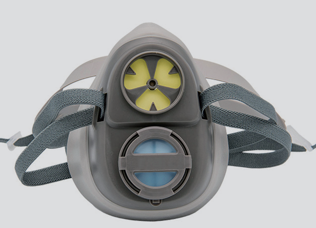 Demi-masque en silicone à pot unique M101