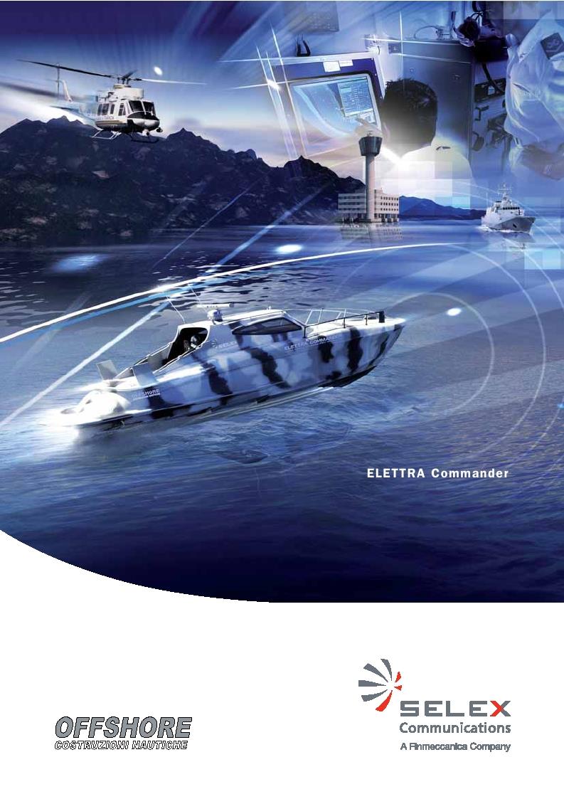 Elettra Commander - Super Fast Sea Surveillance Interceptor and Patrolling Boats