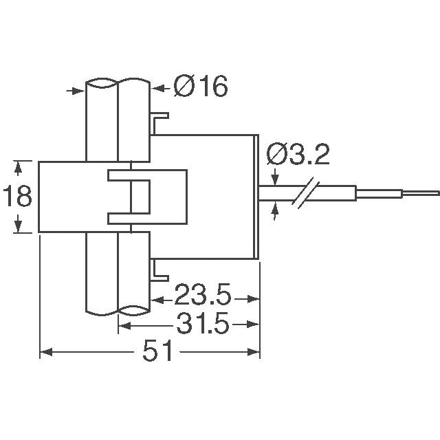 Current Sense : TRANSFORM CURR 100A SPLIT CORE : 398-1079-ND : Transformers