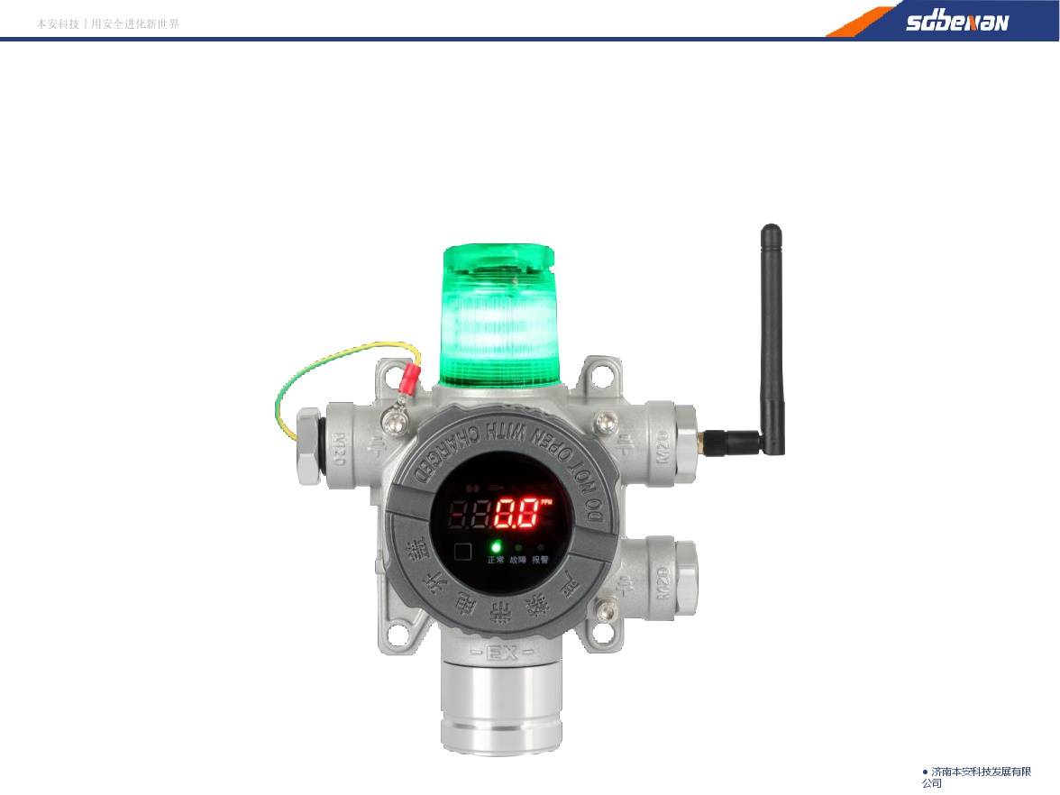 Máquina integrada - Detector de gas combustible ..
