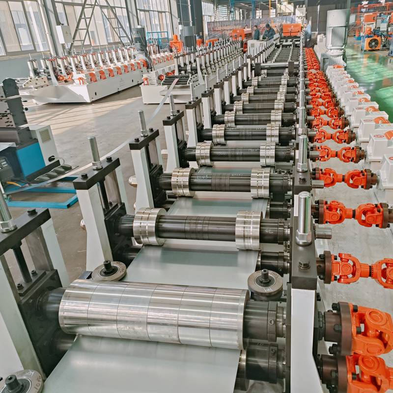 高强模板底板封边15道封板冷弯成型机