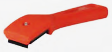 Grattoir plat à poignée courte