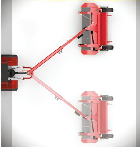 MF DM357牵引式圆盘割草压扁机